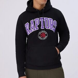NBA Toronto Raptors Hardwood Classics Hoodie Size Large
